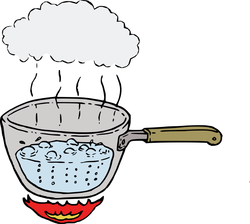 Boiling Water In Pot Clip Art Image - ClipSafari