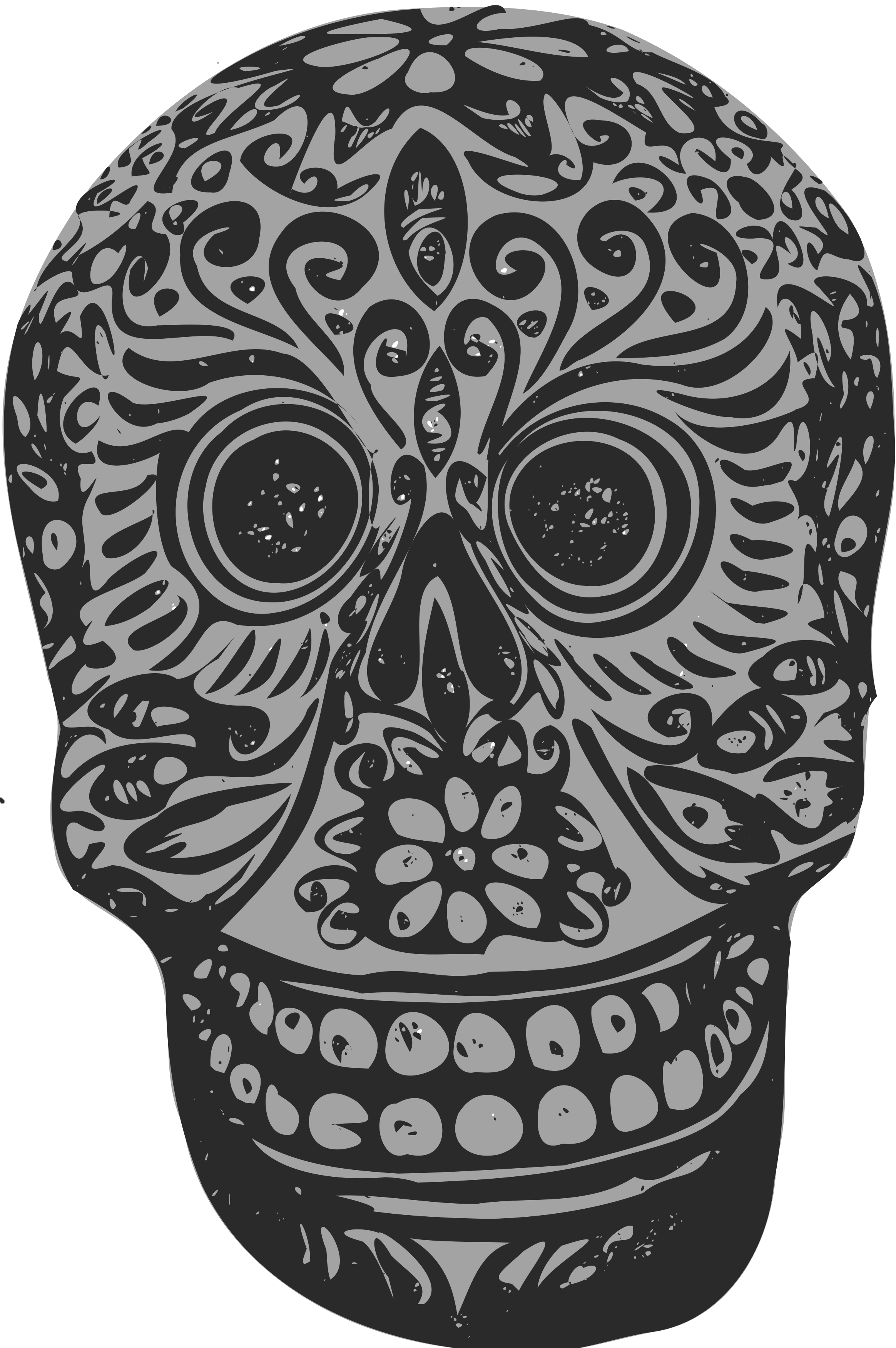Tatoo Skull Clip Art Image ClipSafari