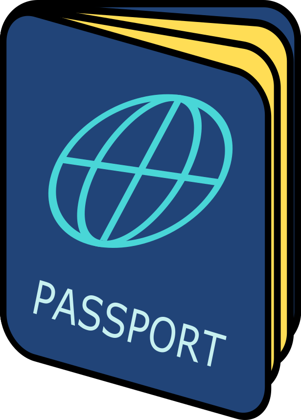 Blue passport. Oxford Passport логотип.