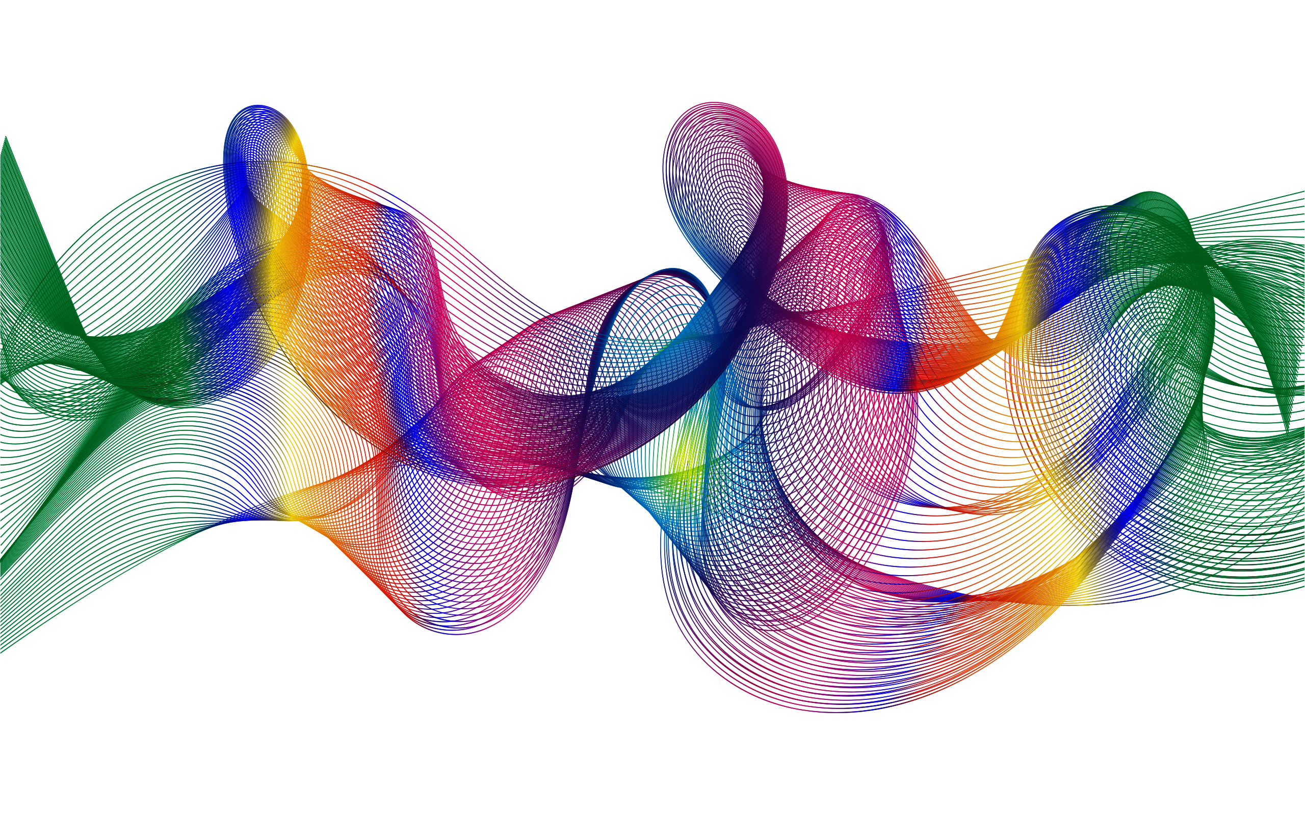 Разноцветные линии. Разноцветные линии на белом фоне. Разноцветные волны. Радужные линии.