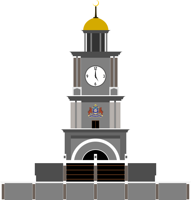 Clock Tower, Johor Bahru Clip Art Image ClipSafari