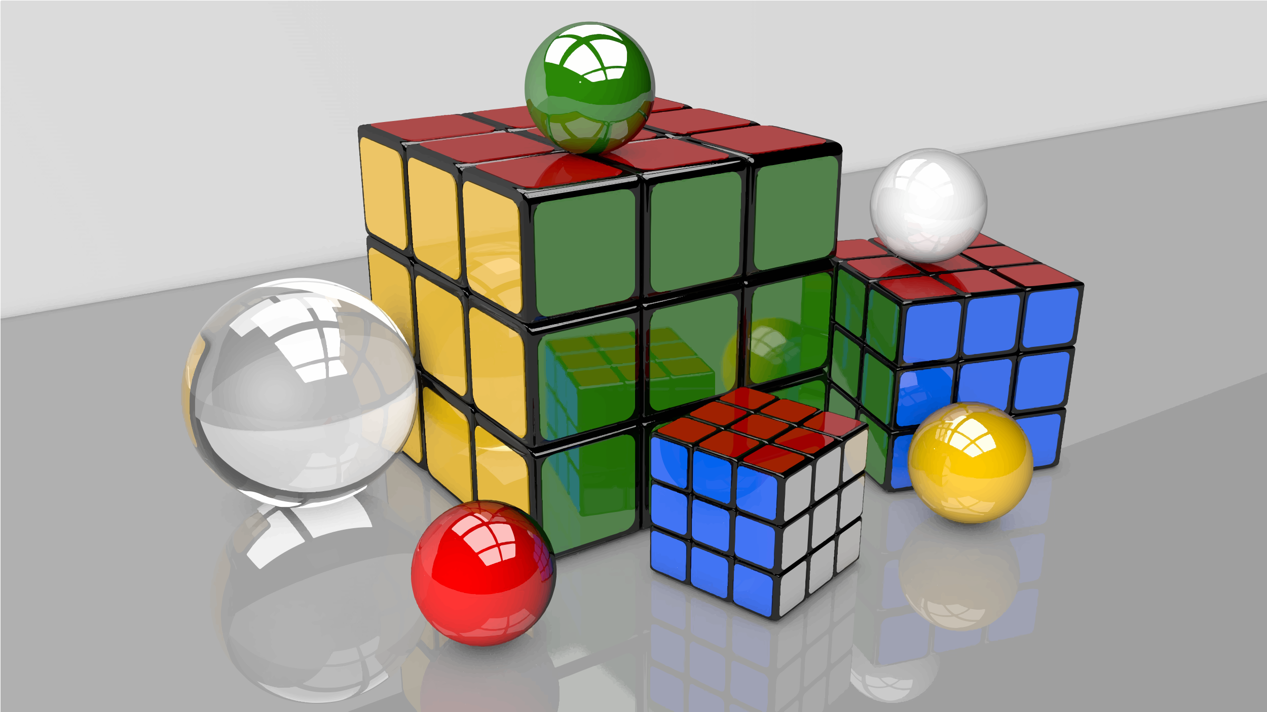 Rubik's Cubes And Spheres Clip Art Image ClipSafari